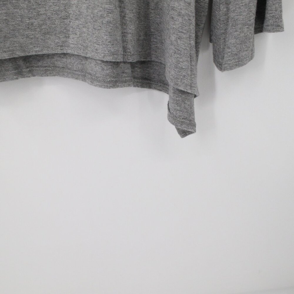 Vince camuto sweater Women's 2x embellished jewel long sleeve gray stretch rayon - Picture 5 of 11